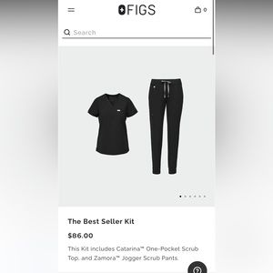 Figs Catarina and Jogger Scrubs